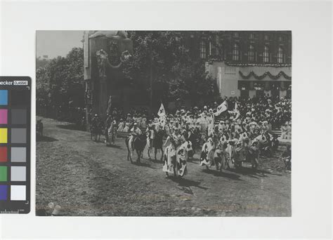 Der Kaiser Huldigungs Festzug Wien 1908 Historischer Teil 1 Gruppe