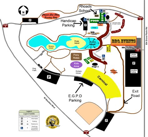 Elk Grove Regional Park Map | Printable Templates Free