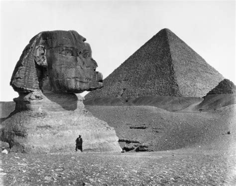 Prints Of Egypt Sphinx And Pyramid A View Of The Great Sphinx At Giza