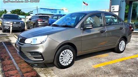 PROTON SAGA STANDARD 1 3 MANUAL BERWARNA KELABU JET GREY YouTube