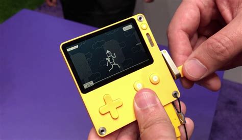 Playdate An Small Industrial Retro Styled Handheld Like Game Boy