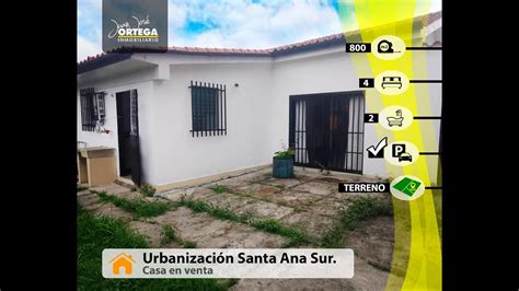 Casa en Mérida Urbanización Santa Ana Sur Código 136 YouTube