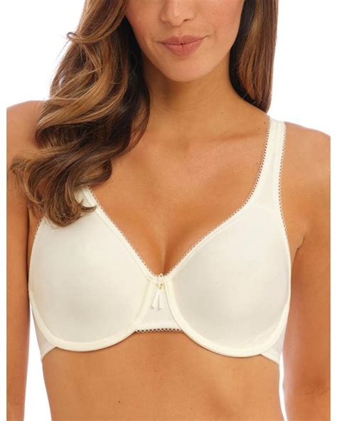 Wacoal Basic Beauty Unlined Full Figure Underwire Bra In Natural Lyst