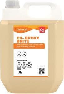 Chemtex CX Epoxy Brite Epoxy Cleaner Brightener 5L Jar Original