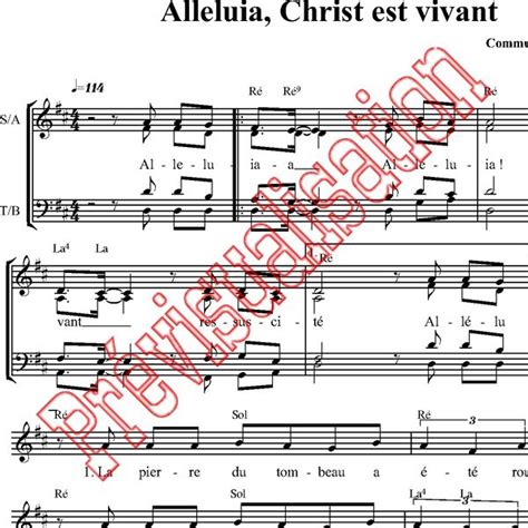 Alleluia Christ est vivant Chemin Neuf music Réf P001040 Produit