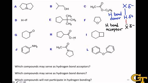 Hydrogen: Hydrogen Bond Examples