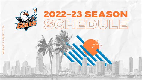 San Diego Gulls 2022-23 Regular-Season Schedule Announced | San Diego Gulls