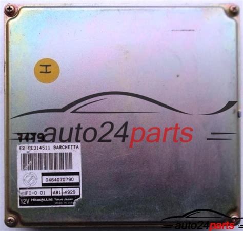 Auto Teile MotorsteuergerÄt Ecu Steuergerat Fiat Barchetta 18