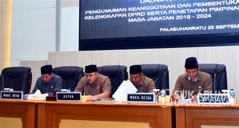 Akd Dprd Kabupaten Sukabumi Terbentuk Ini Susunannya Sukabumi Update