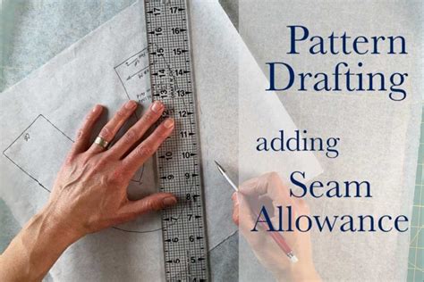 How To Quickly Add Seam Allowance To Your Pattern The Daily Sew