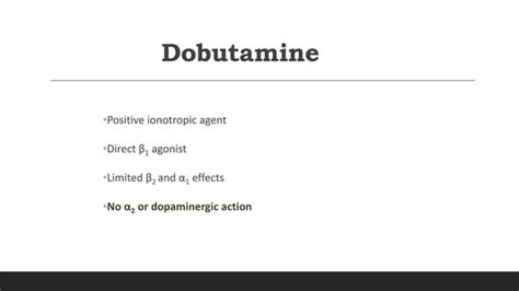 dobutamine physiology  pharmacology pptx heart
