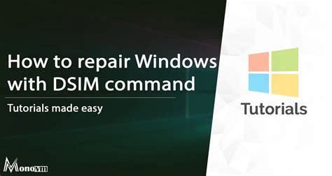 How To Repair Windows With Dism Command Dism Tools