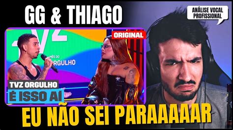 GLÓRIA GROOVE THIAGO PANTALEÃO SOLTAM A VOZ EM É ISSO AÍ YouTube