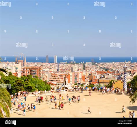 city view from Parc Guell Stock Photo - Alamy