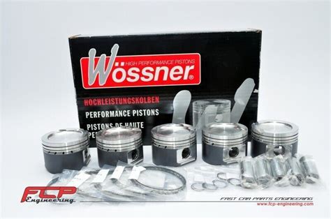 WOESSNER FORGED PISTON KIT CR 8 0 FOR AUDI 200 S2 RS2 S4 S6 2 2T 20V EBay