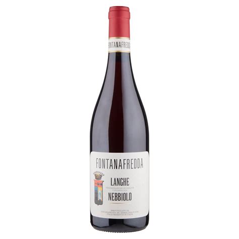 Vino Nebbiolo Langhe Doc Fontanafredda Ml L Ecommerce Secondo