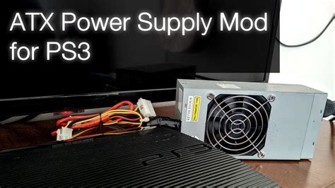 Atx Power Supply Mod For Ps Superslim Youtube