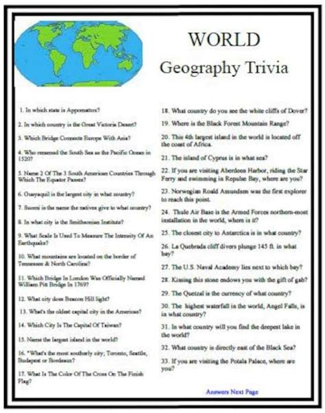 Test Your Knowledge With These Fun Us Geography Trivia Questions And Answers