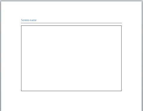 Microsoft Word Blank Document Free Template