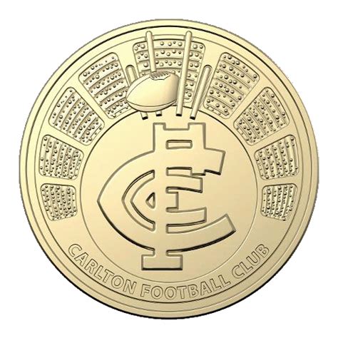 2024 1 Afl Carlton Football Club Collectible Uncirculated Coin In Car