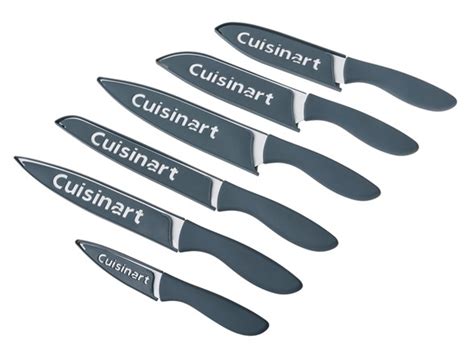 Cuisinart 12Pc Ceramic Coated Knife Set