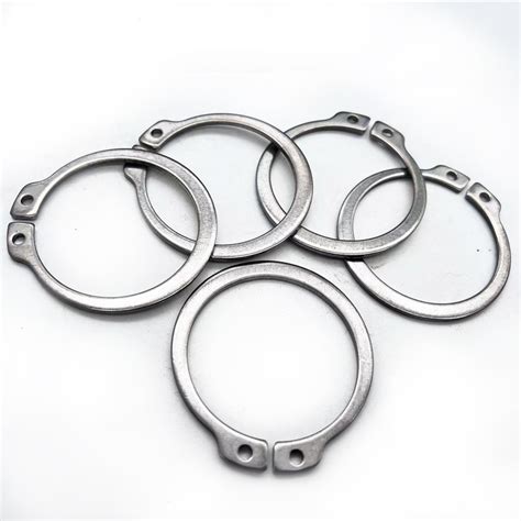 SUS304 SUS316 DIN471 Stainless Steel Retaining Ring Snap Ring Retainer