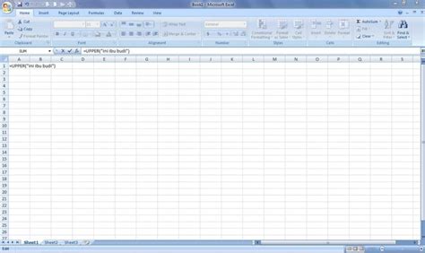 Cara Mengubah Huruf Kapital Di Excel Cepat Dan Mudah