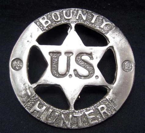 6427 Us Bounty Hunter Metal Collectible Badge