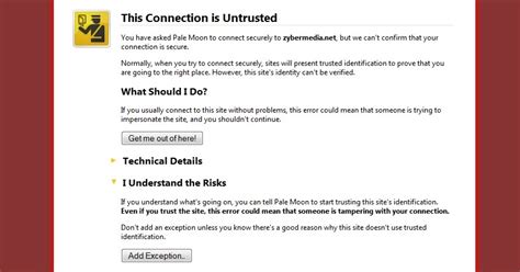 Cara Mengatasi This Connection Is Untrusted Di Mozilla Firefox Dengan