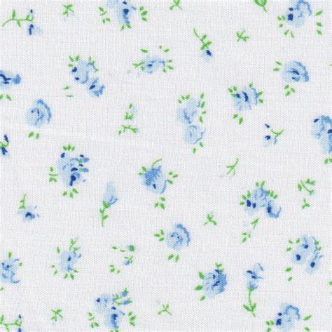 Blue and Green Floral Fabric | Floral Fabric Wholesale