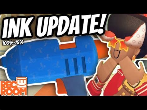 Rec Room Increased Ink Limits New Update Youtube