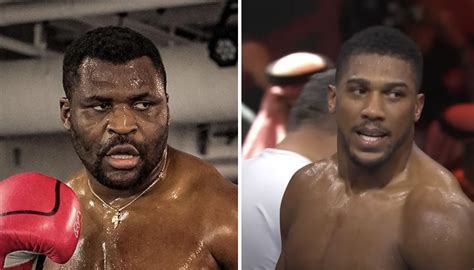 Avant Leur Combat Anthony Joshua Kilos Cash Sur Francis Ngannou