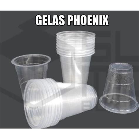 Jual Gelas Plastik Bening Phoenix Royal Oz Oz Oz Eceran Isi