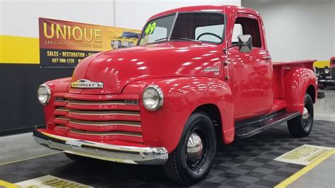 1949 Chevrolet 3600 Unique Classic Cars