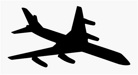 Vector Library Download Onlinelabels Clip Art Aeroplane - Aeroplane Silhouette , Free ...