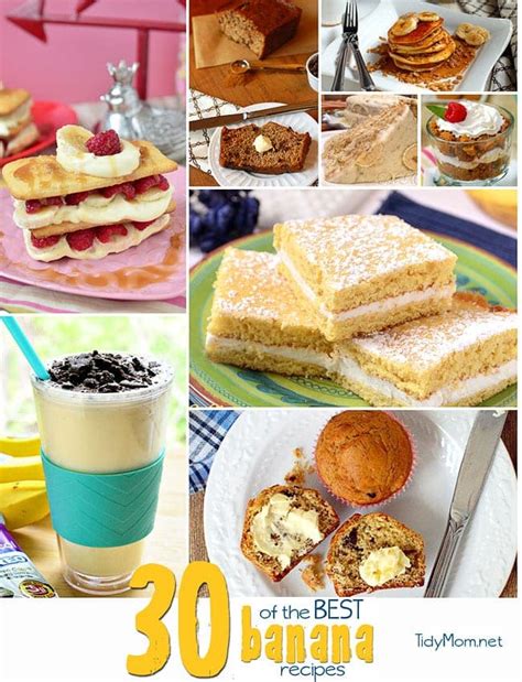 30 Best Banana Recipes