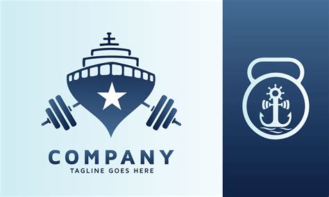 Marine logo design idea in two different icons 2434106 Vector Art at Vecteezy