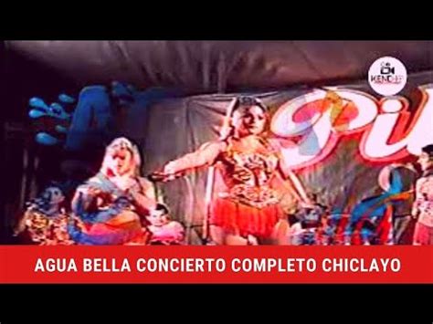 Agua Bella 2003 Evelyn Giuliana Cynthia Nancy Kelly Concierto Completo