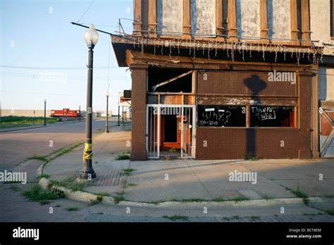 The flood wall separating Cairo, Illinois from the Ohio River is seen ...