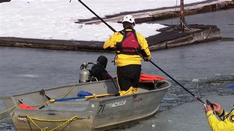 3 dead after falling through ice on frozen lake - Good Morning America