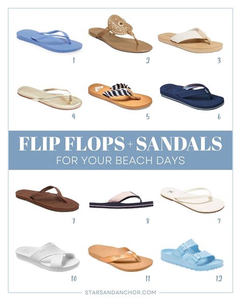 The 12 Best Flip Flops and Sandals for Women That You Need for Your Beach Days This Summer ...