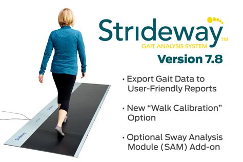 Gait Analysis System Strideway System Tekscan