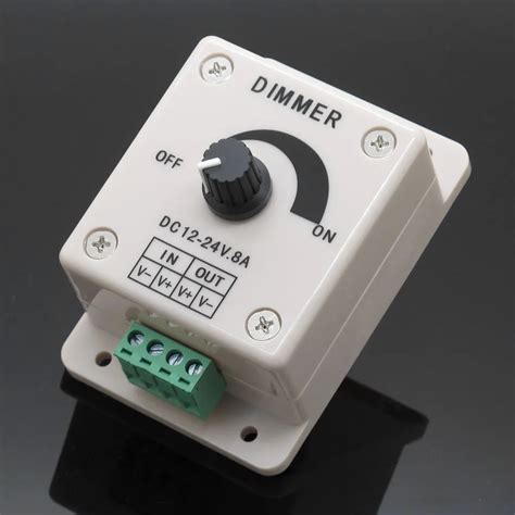 Dc V V A White Single Color Led Dimmer Switch Brightness