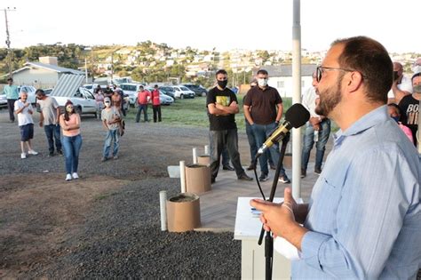 Prefeito Em Exerc Cio Juliano Polese Inaugura Nova Unidade B Sica De