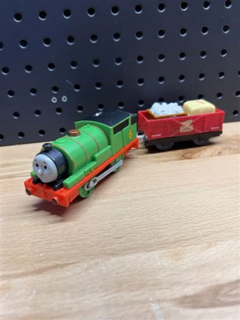 Thomas Friends Trackmaster Motorized Percy Sodor Mail Car Train