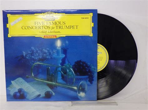 Lp Adolf Scberbaum Five Famous Concertos For