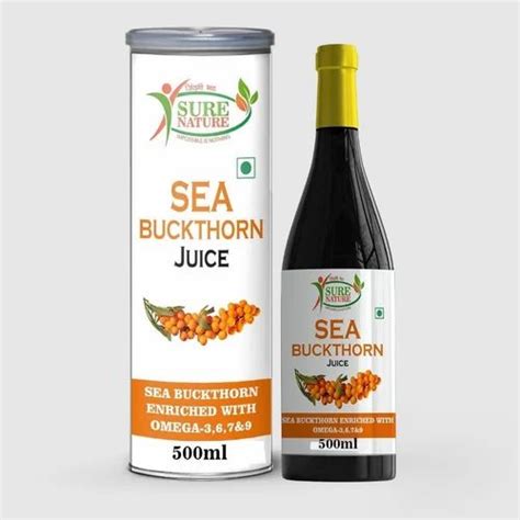 Mix Fruit Yellow Ml Sure Sea Buckthorn Juice Packaging Type Bottle