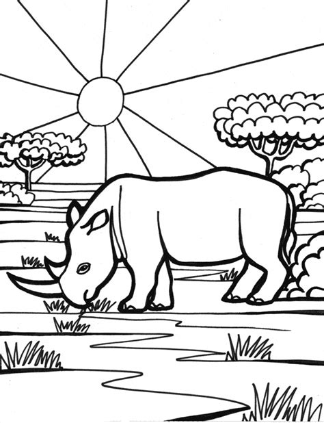 Marvel Rhino Coloring Pages Coloring Pages