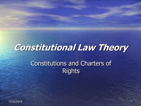 Ppt Constitutional Law Theory Powerpoint Presentation Free Download Id 9150952