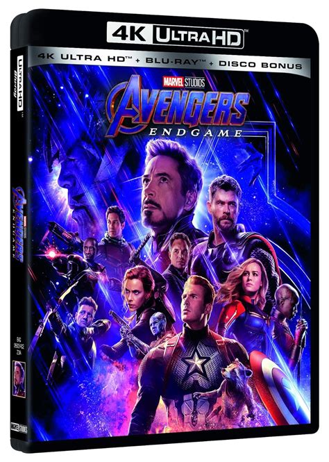 Avengers Endgame Blu Ray K Ultra Hd Blu Ray Italia Blu Ray Amazon